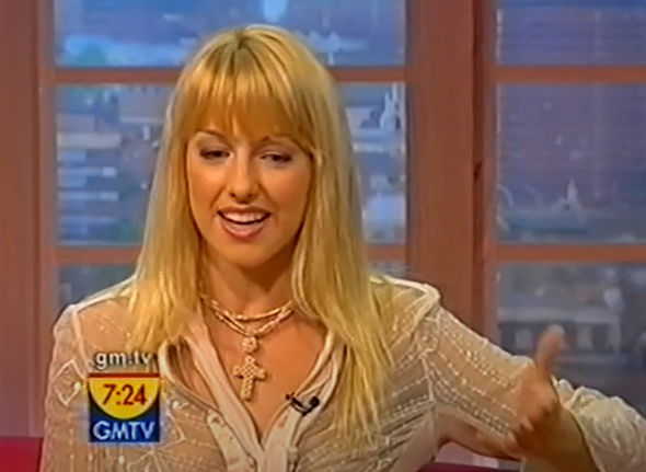 Sarah spoke about the feud in a GMTV interview at the time