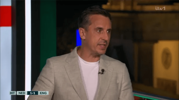 Gary Neville fumed over the penalty decision