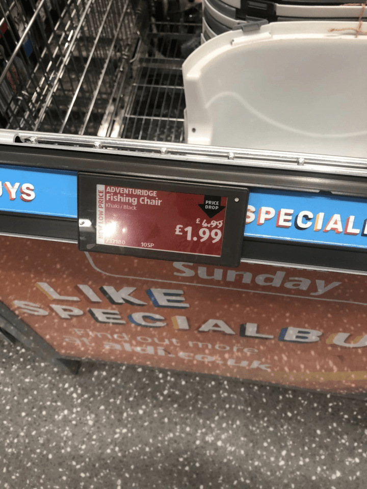 One shopper spotted the deal in their local branch, claiming they bought the last one