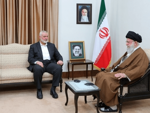 Haniyeh had met Khamenei just hours before his death