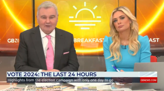 Eamonn Holmes has returned to TV after his sudden GB News exit