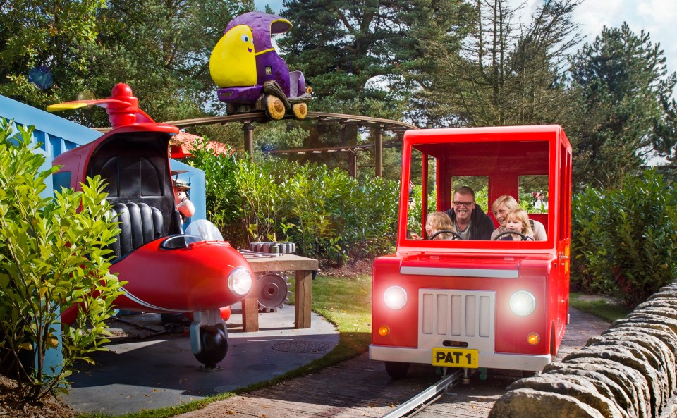 The park also has lots of rides and attractions celebrating CBeebies shows