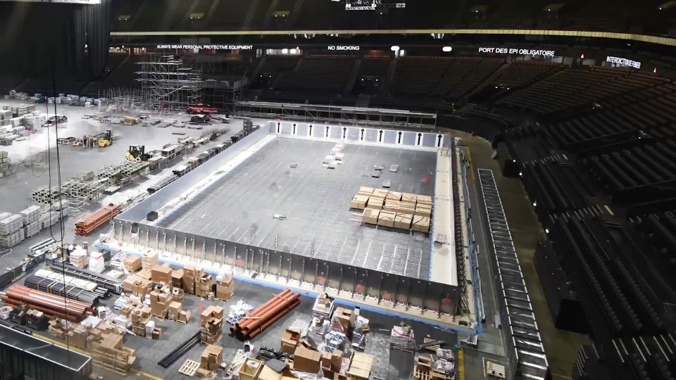 Paris La Defense Arena was transformed for the Olympics