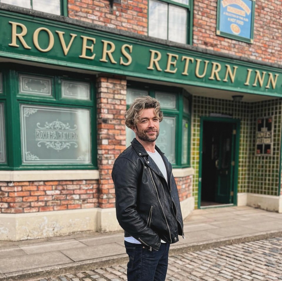 Emrhys Cooper only joined Coronation Street months ago