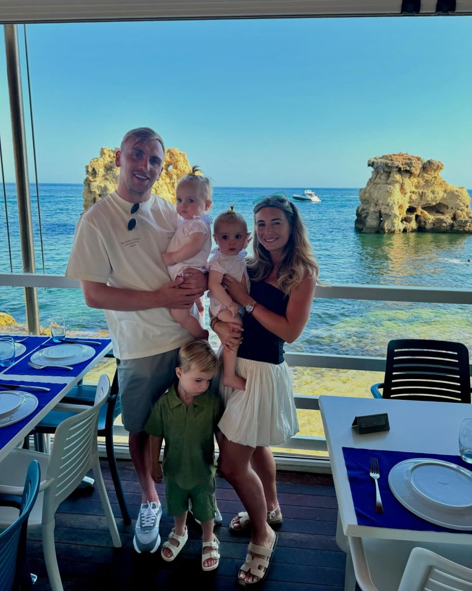 Bowen and Dani with their daughters and her son Santiago