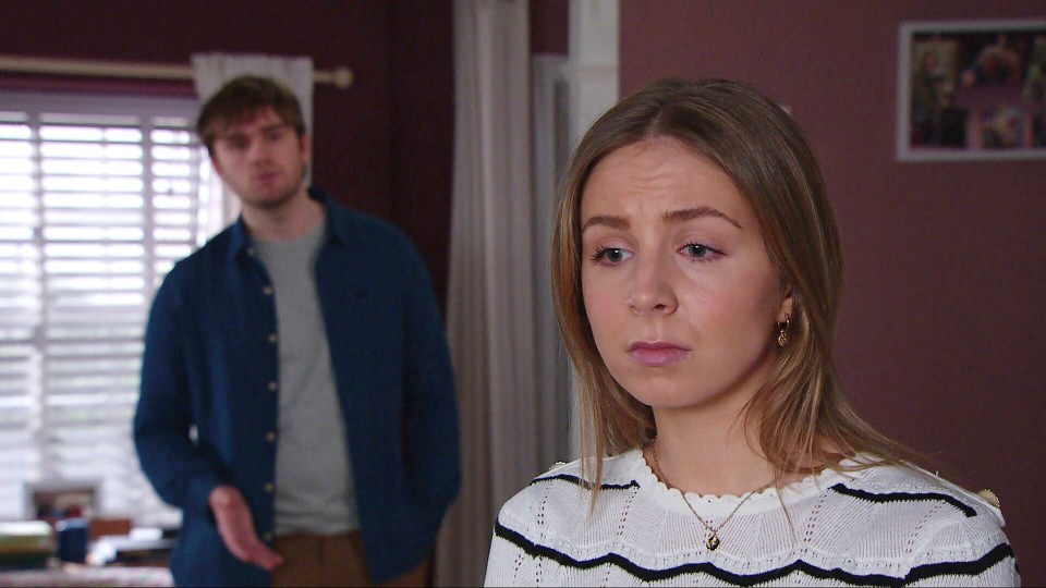 Belle Dingle is being terrorised by her husband Tom King