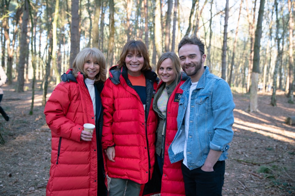 Lorraine Kelly made a rather awkward performance on Coronation Street