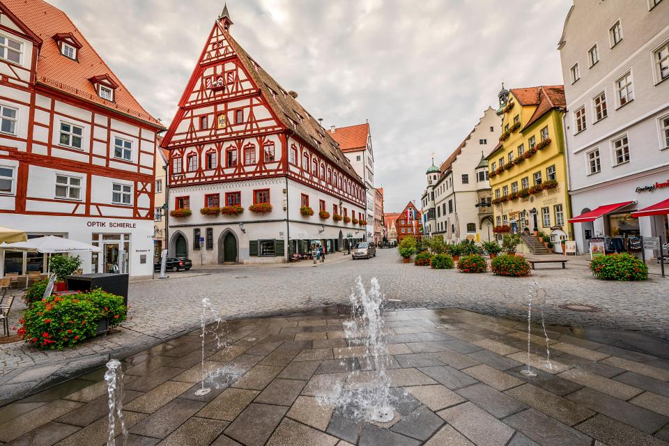 Nördlingen is one of just three perfectly preserved German medieval cities