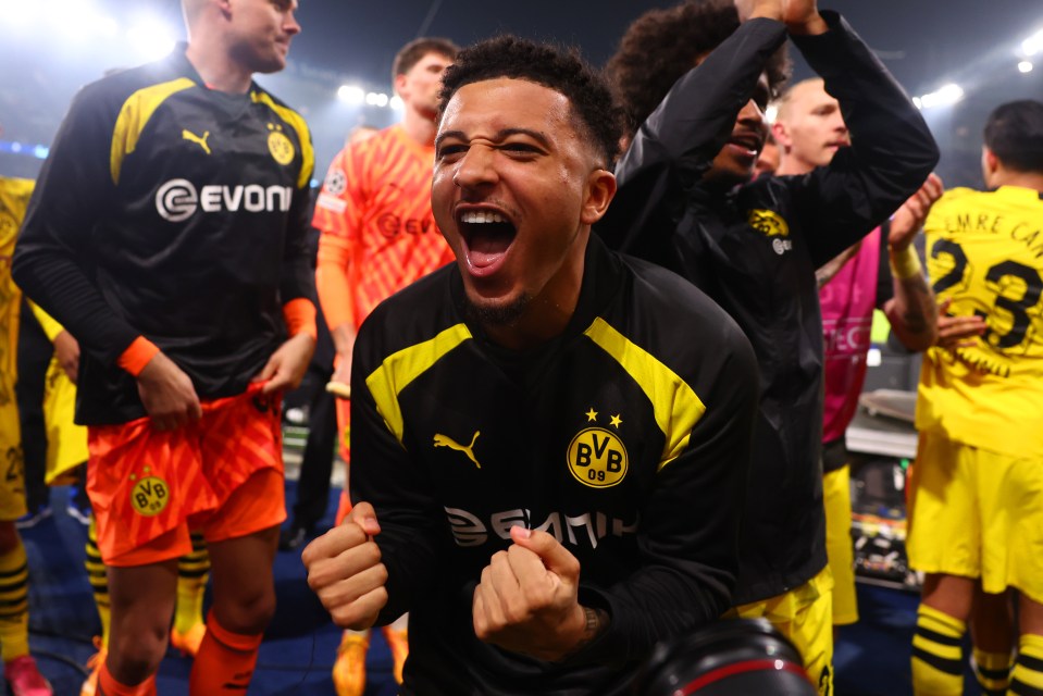 Jadon Sancho is currently enjoying a well-earned summer holiday