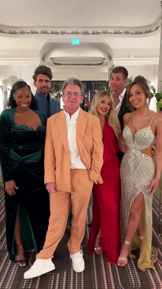 The Celebs Go Dating gang are in the middle of filming the new series