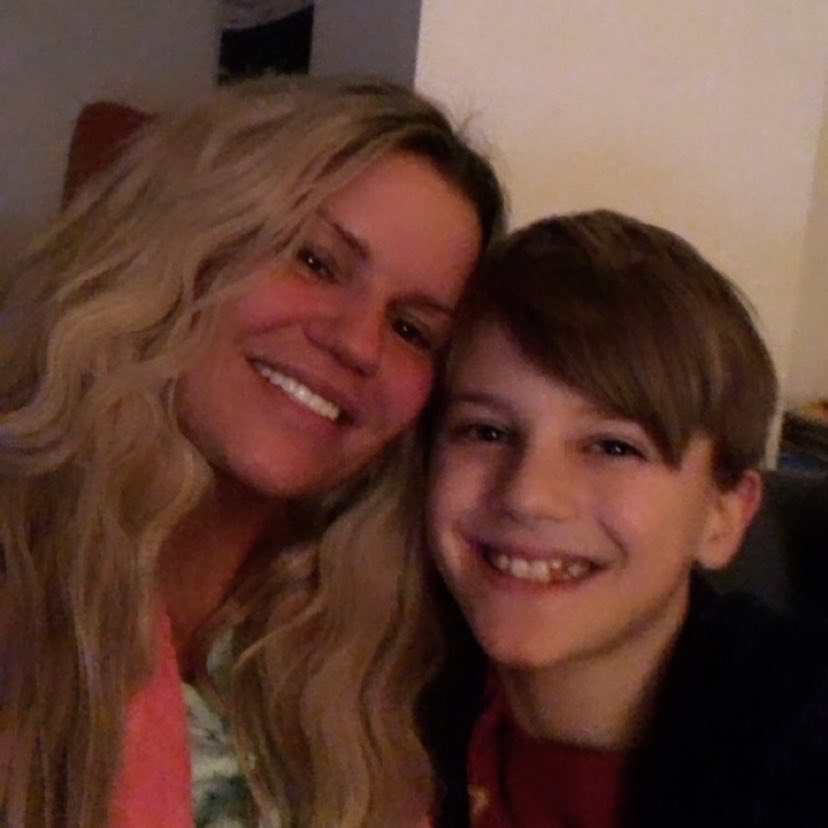 Kerry Katona said her 15-year-old son Max once 'knocked out' a school bully