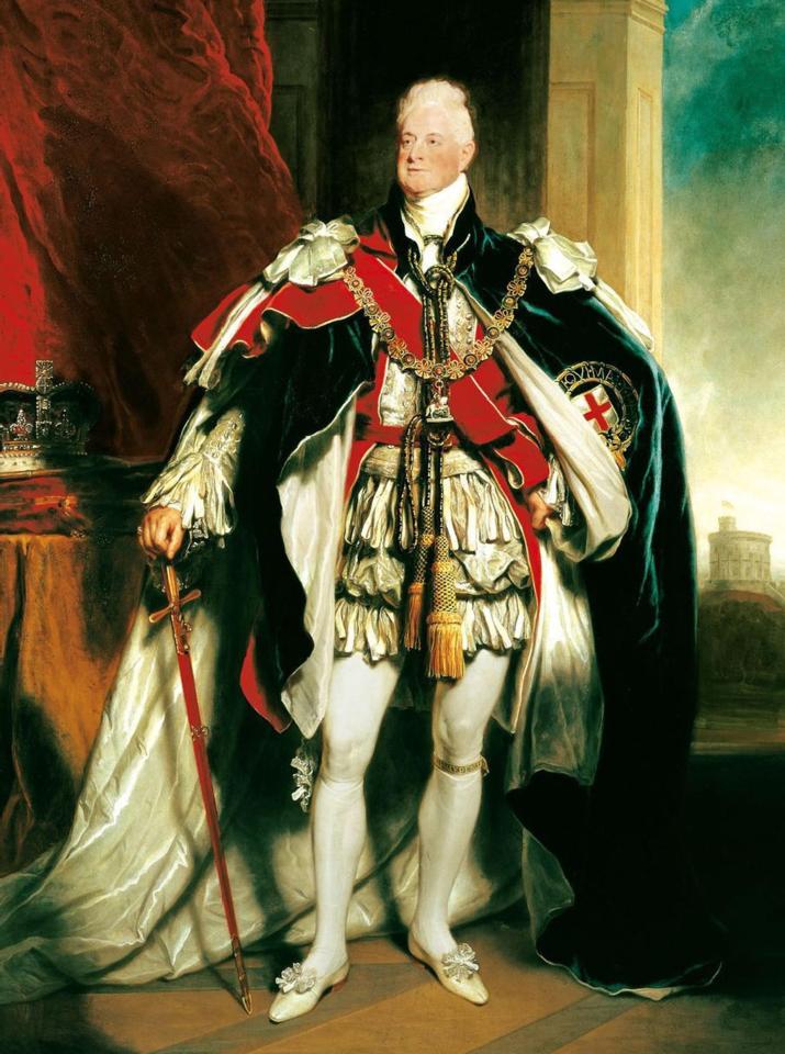 King William IV was not crowned until the age of 64