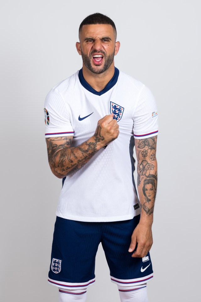 Kyle Walker has explained the touching reasons behind his body art