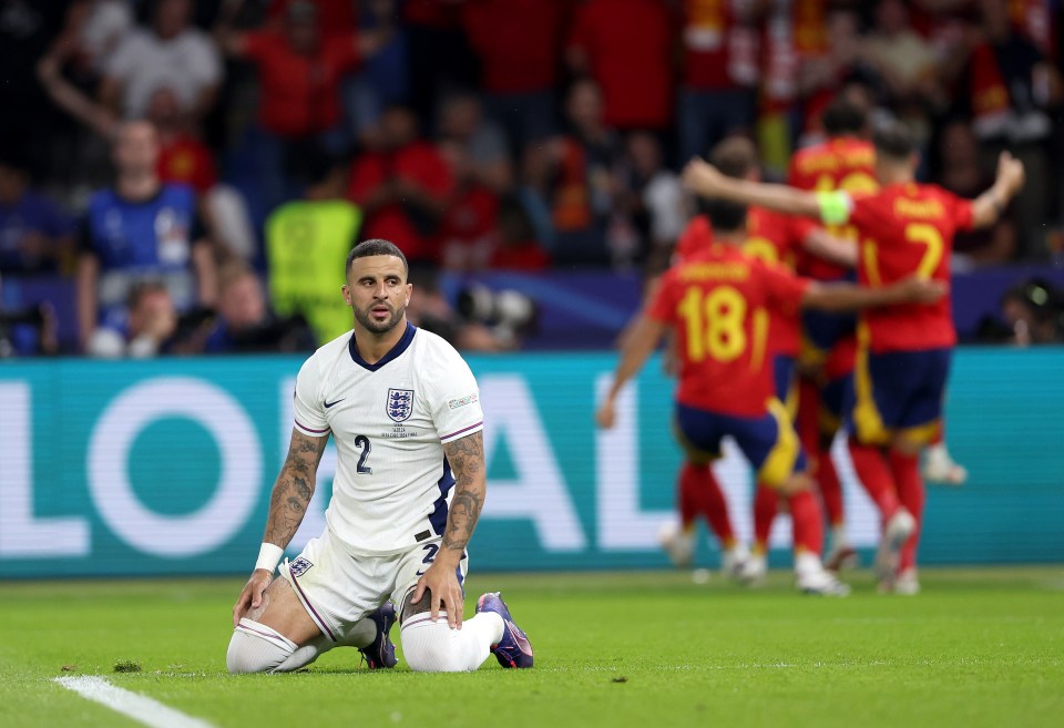 England crashed out of the tournament after a 2-1 loss to Spain