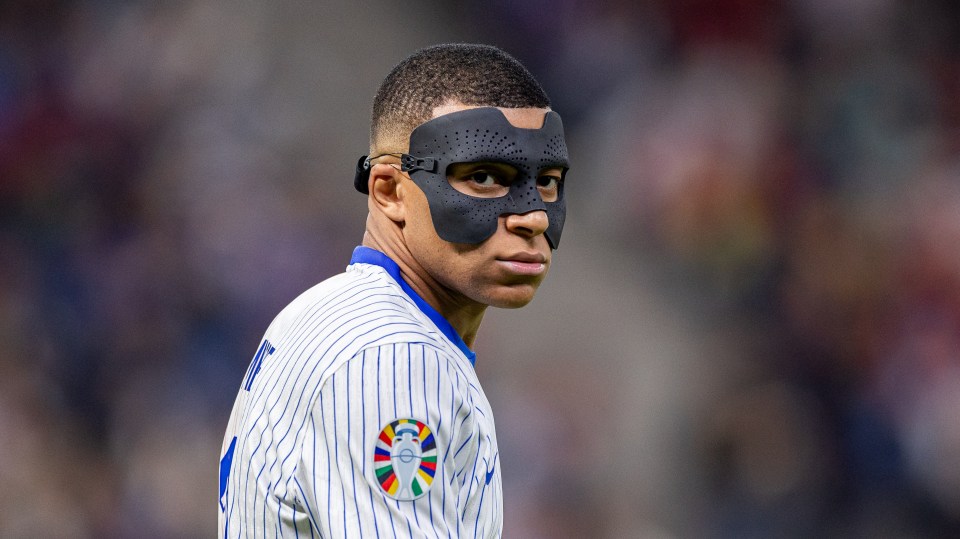 The French star has worn a protective mask for the majority of Euro 2024 after breaking his nose