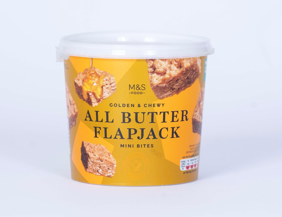 M&S' all butter flapjack is worth splashing out on if you feel like treating yourself