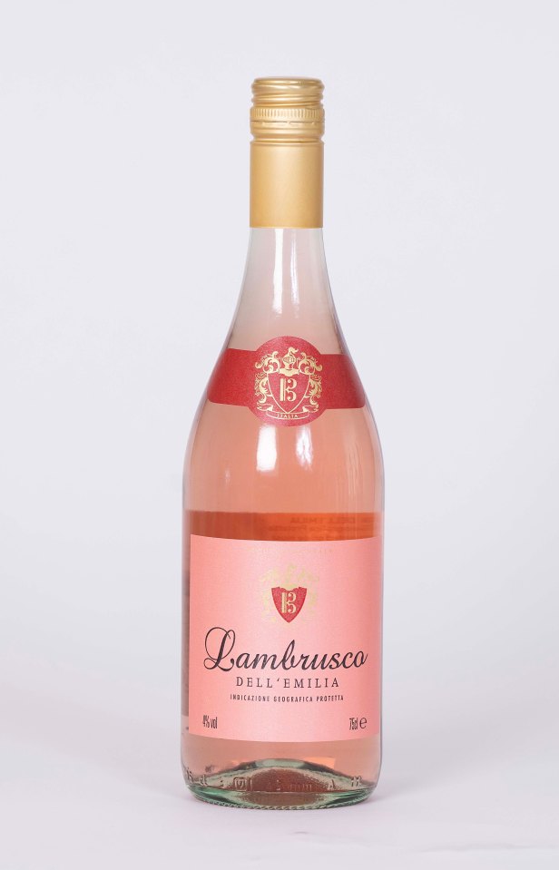 Lambrusco Rosato Dell Emilia is pink, frothy, fizzy and low calorie to boot