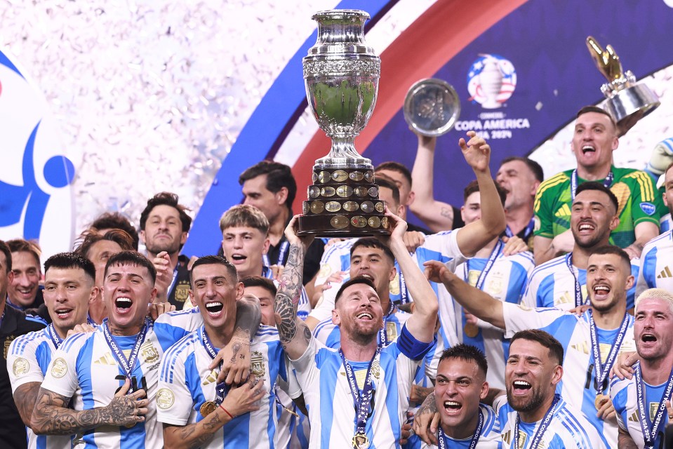 Argentina ended up winning the final as Messi lifted his second successive Copa America trophy