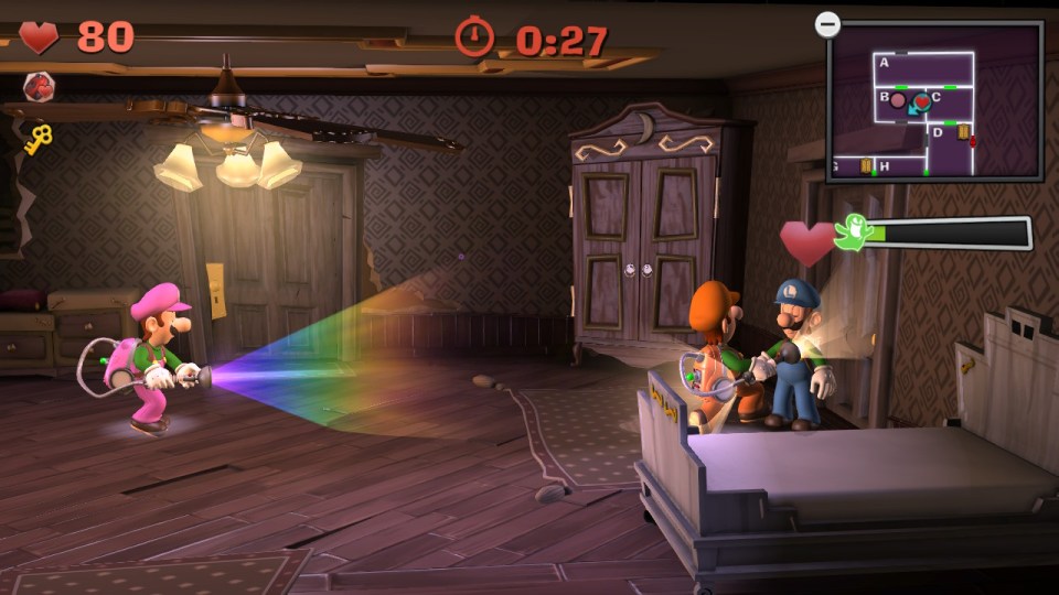 Luigi’s Mansion 2 HD includes the ScareScraper timed co-op multiplayer mode