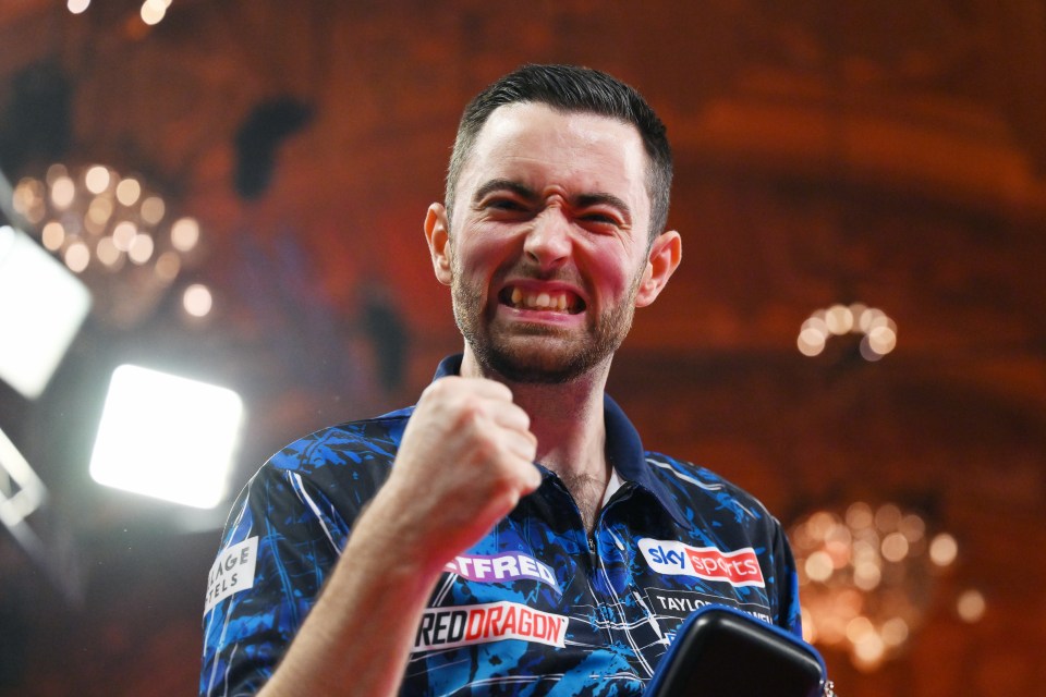 Luke Humphries claimed the World Matchplay title for the first time in his career