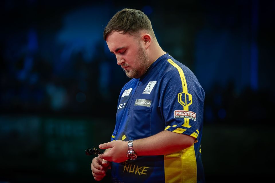 Littler crashed out of his debut World Matchplay in Blackpool on Monday night