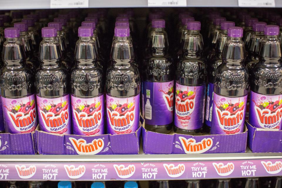 The Vimto drink was first released in 1908 and since inspired a variety of products