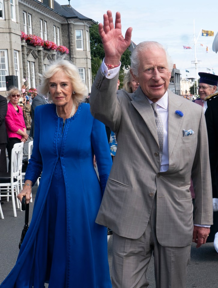 King Charles was also seen wearing a friendship bracelet in Guernsey last week