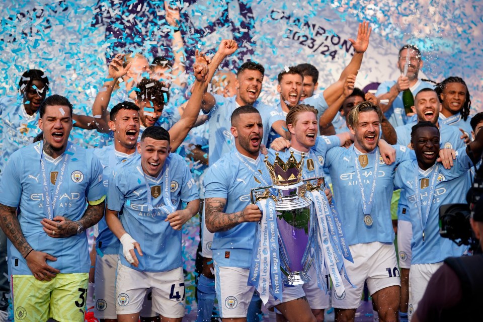 City won their fourth consecutive Premier League title last season