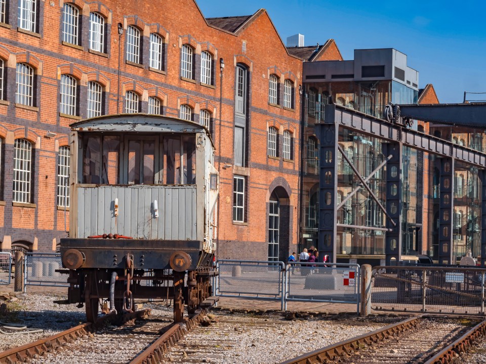 The museum celebrates Manchester's industrial past