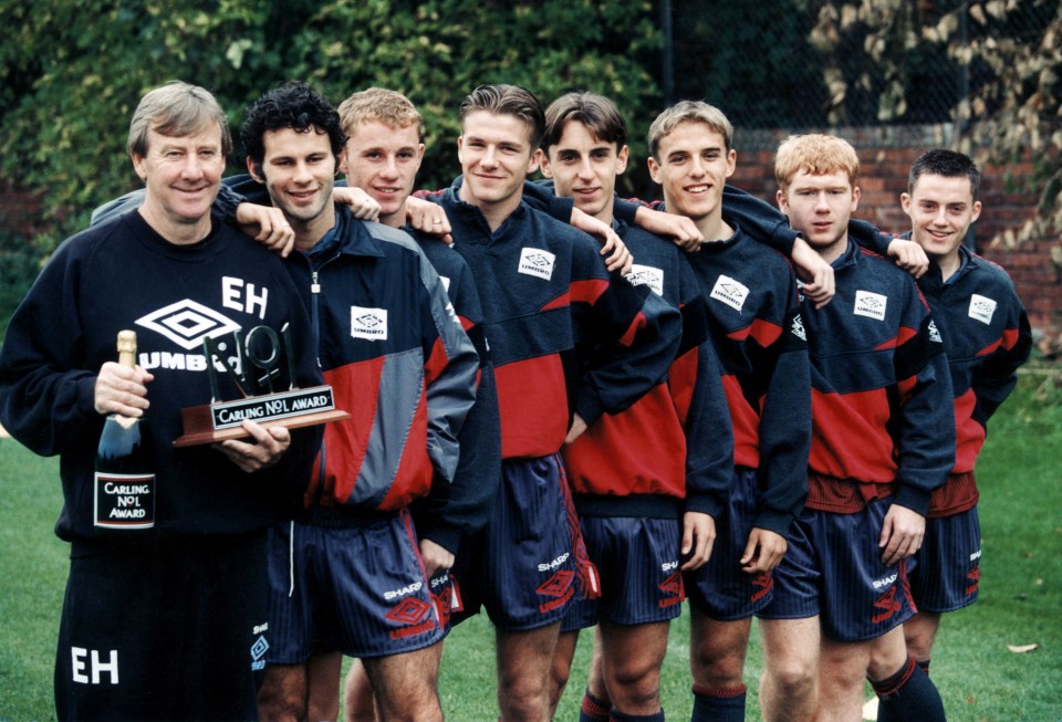 The Class of '92 saw an amazing number of young talents emerge at the club