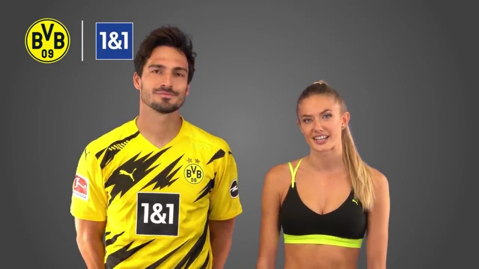 In a hilarious video for Borussia Dortmund Schmidt challenged Mats Hummels to a race