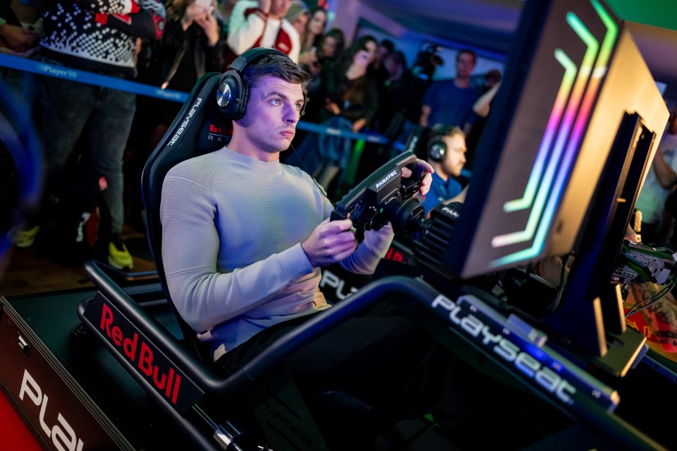 Max Verstappen takes virtual racing very seriously