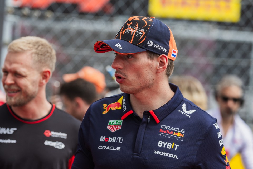 Verstappen appeared to be called 'childish' on the team radio