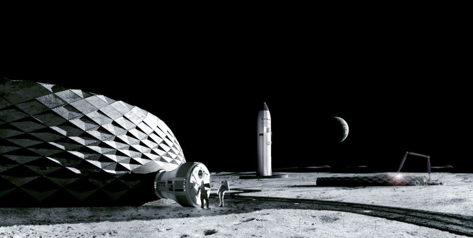 Nasa has been partnering with 3D-printing firm Icon since 2022, as part of a $57million contract, to build future moon houses