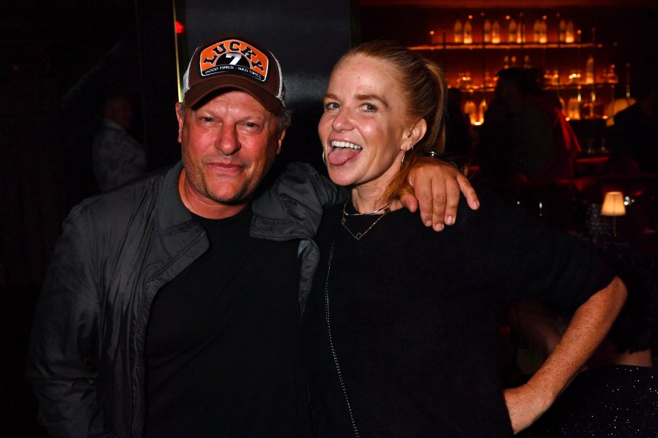 Neil Stuke and Patsy Palmer also partied the night away with the A-list star