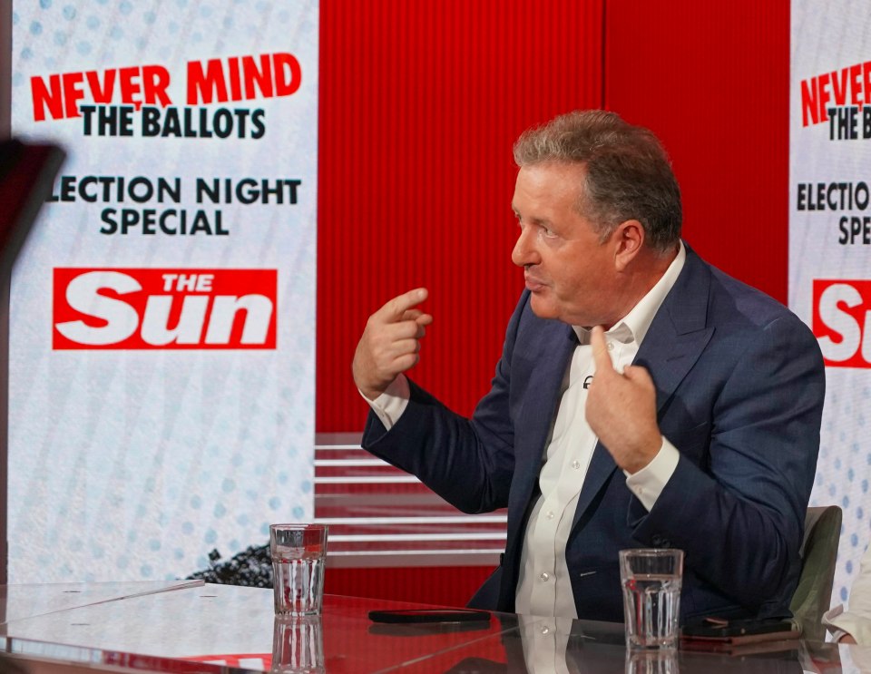 Piers Morgan says the predicted Labour win is not down to its leader's charisma