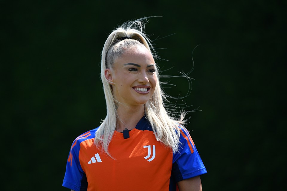 She has signed for Juventus