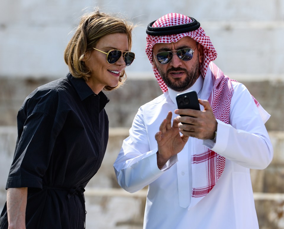 The businesswoman was the public face of the Saudi bid