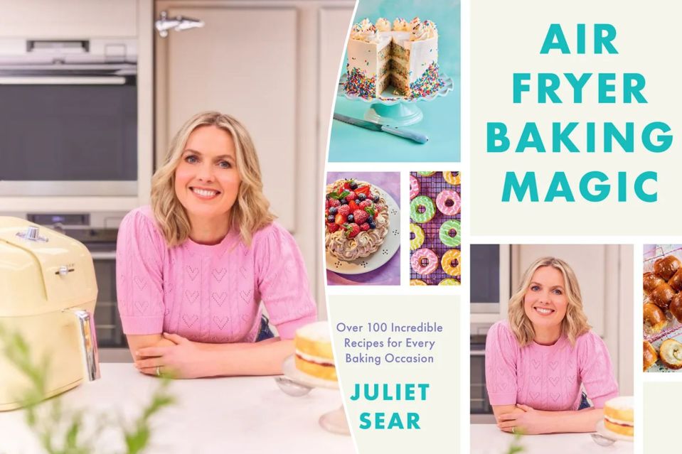 Juliet Sears' new cookbook is full of air fryer baking inspo