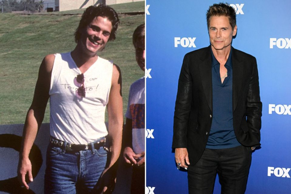 Rob Lowe is one of the bigger names from the Brat Pack