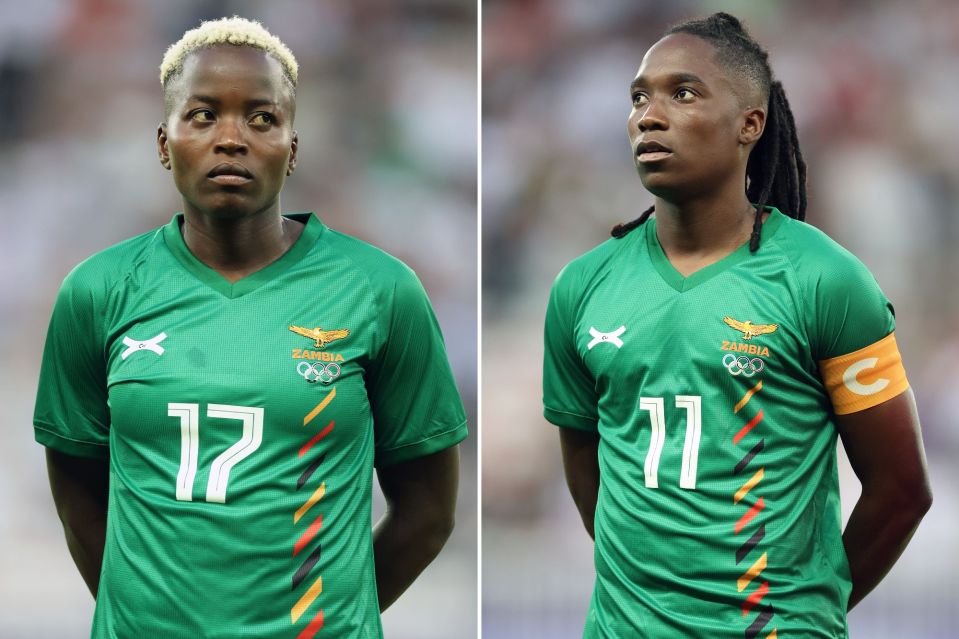 Barbra Banda and Racheal Kundananji scored five goals between them