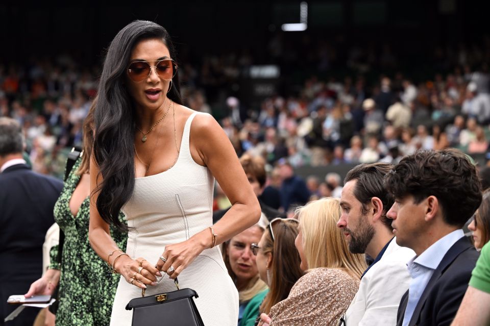 Nicole Scherzinger was in attendance for day eight of the Championships