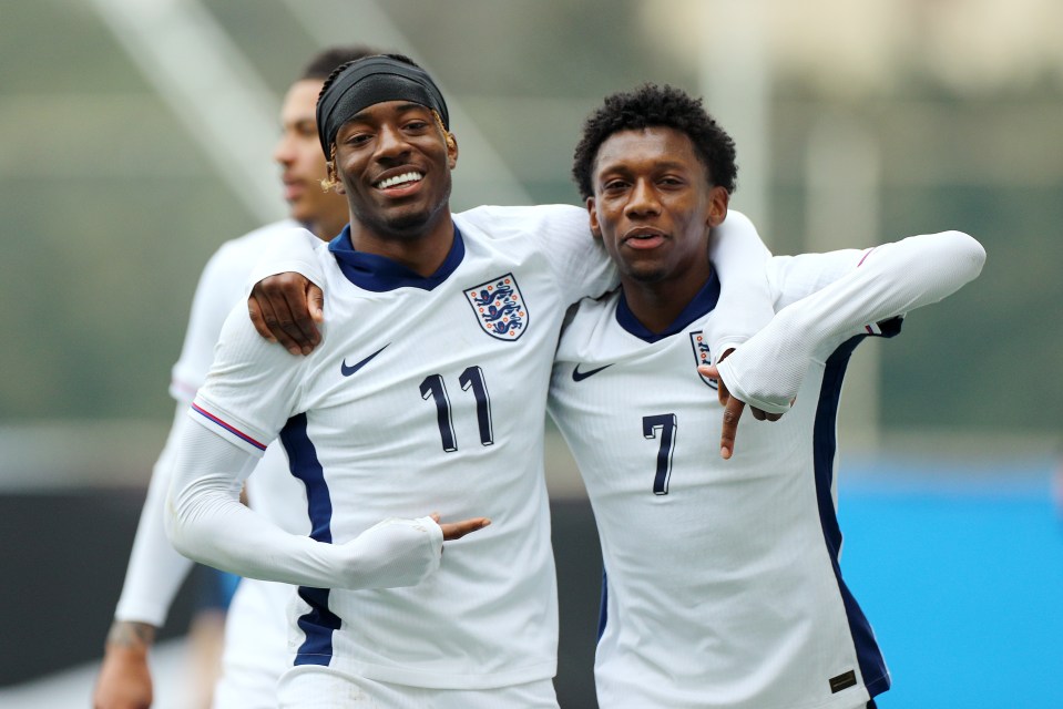 Philogene is a star of the England youth teams