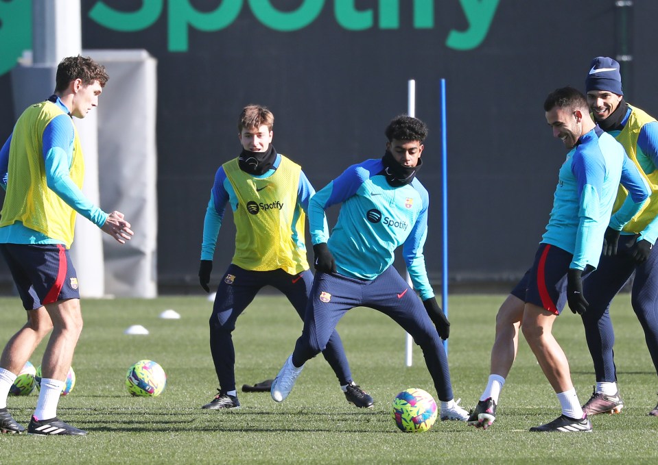 When Yamal was jut 15, he was already training with Barcelona's first team