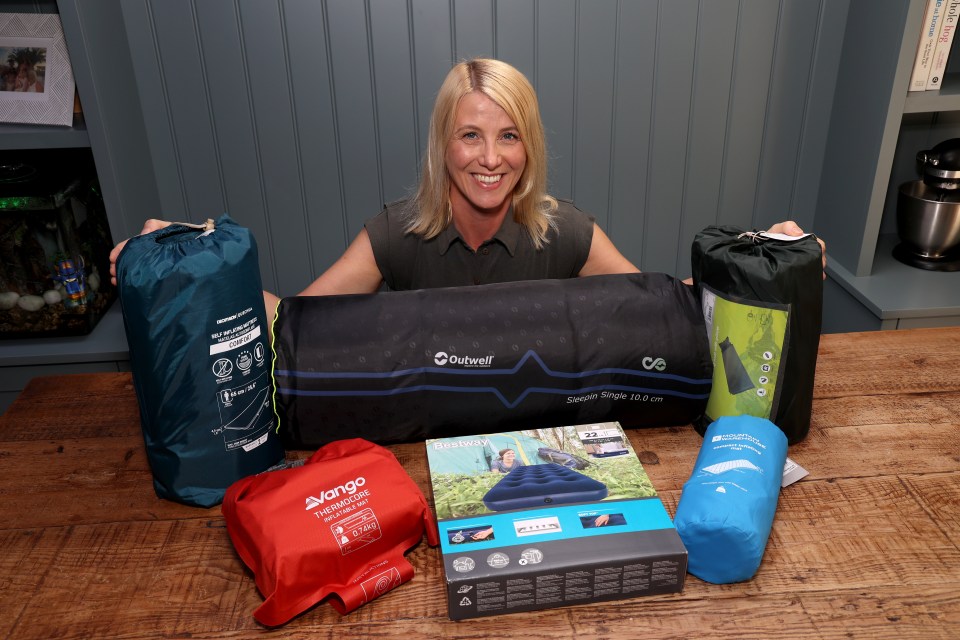 Lynsey Hope tested a range of inflatable mattresses to find the best for a good night's sleep