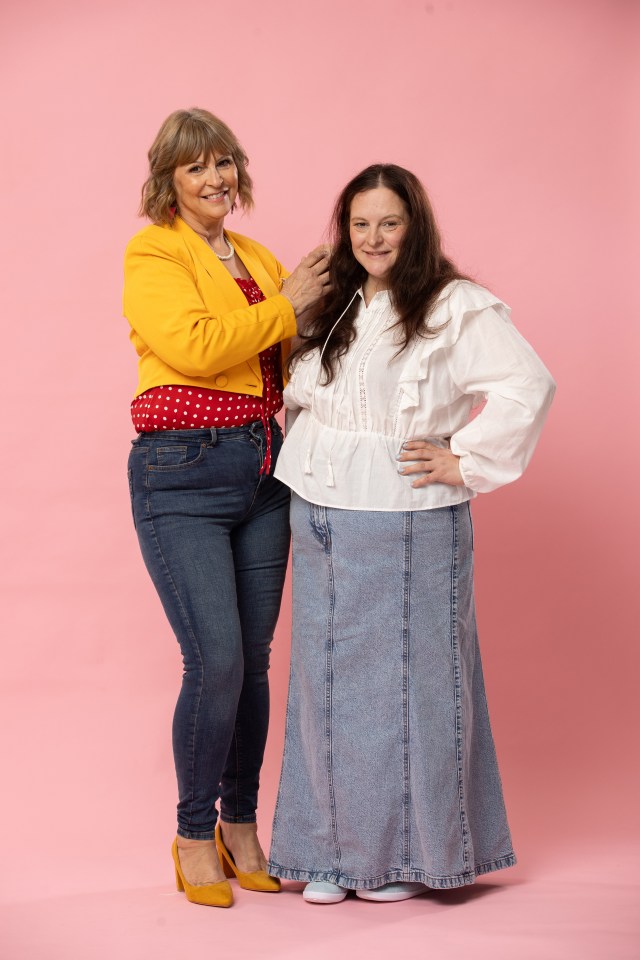 Caroline and her daughter Amanda, who thought her mum was 'a bit cheeky' for charging her