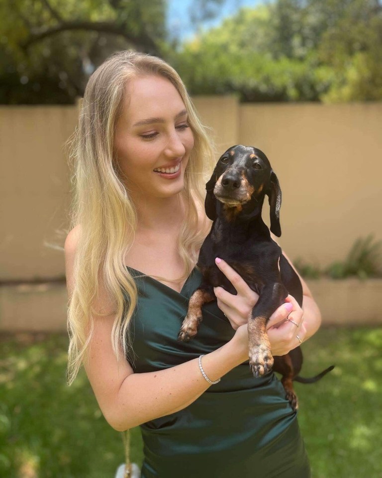 Plum says she is happier and less stressed in South Africa