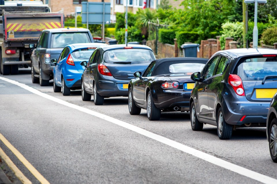 Motorbike riders can skip the queue by using the bus lane - as long as the signage says it's allowed