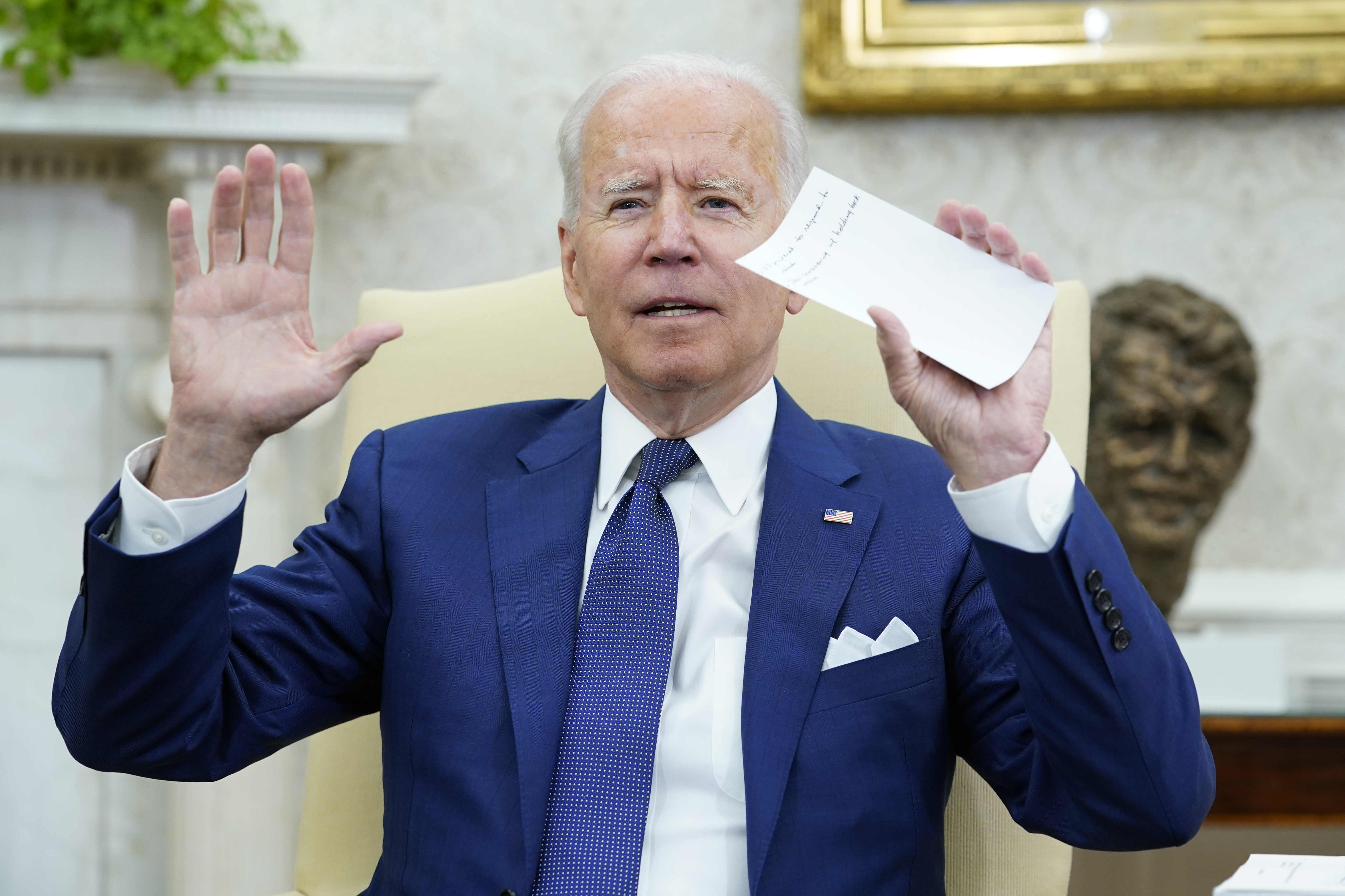 President Biden struggled to complete his sentences and seemed to lose his train of thought during his arguments in the first presidential debate of 2024