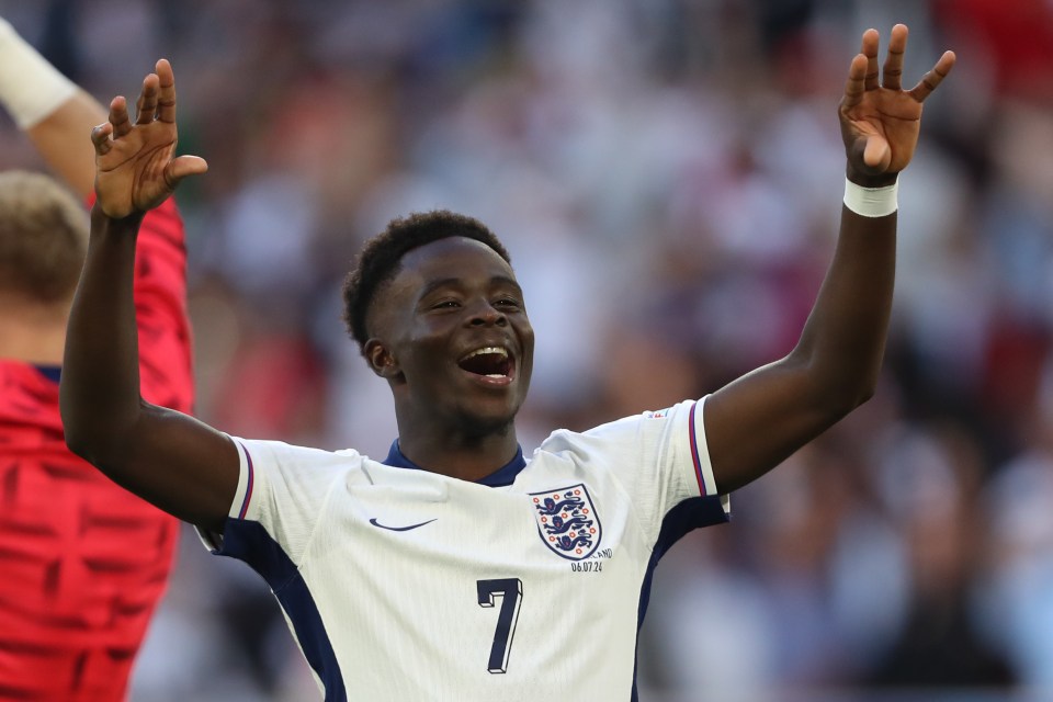 Even England's star performer Bukayo Saka is astounded by Toney